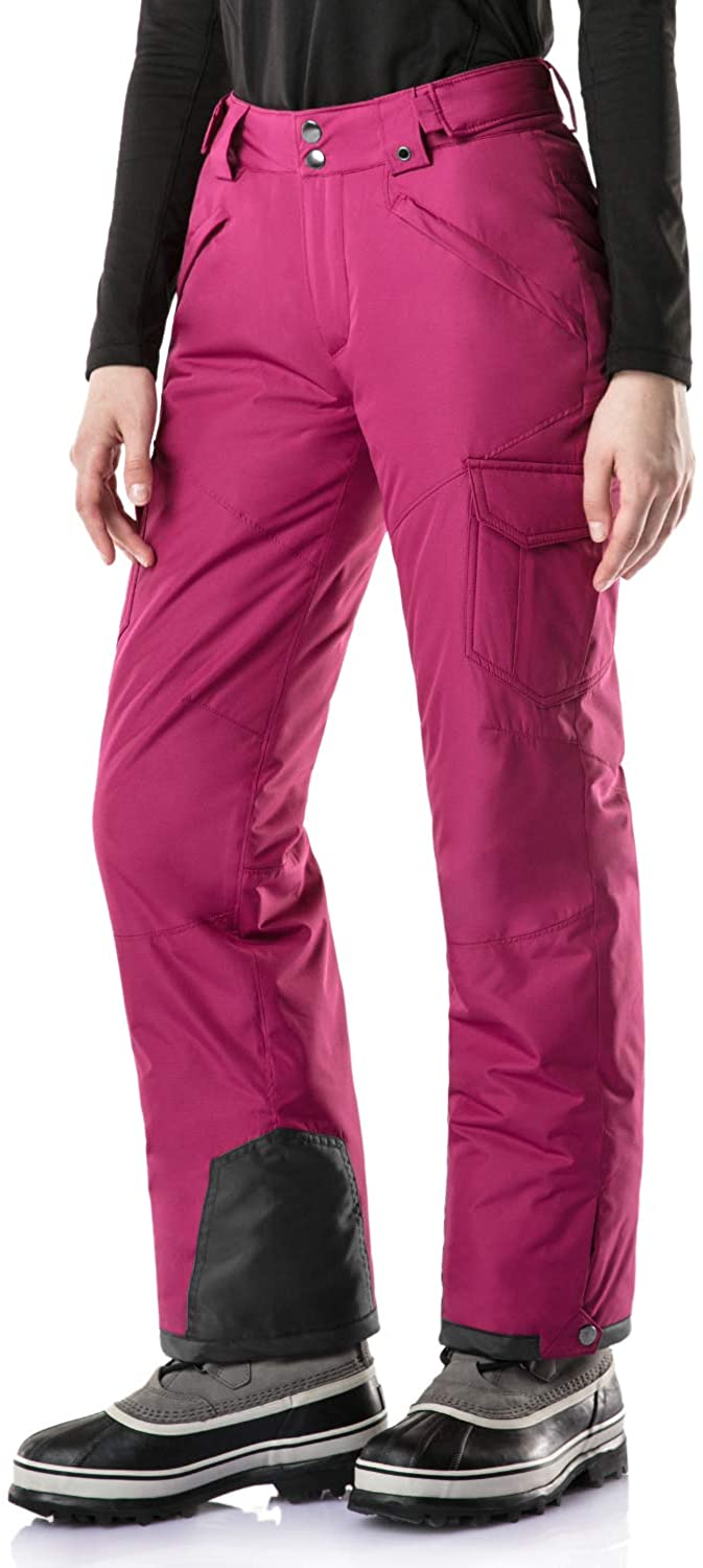 GetUSCart- TSLA Women's Winter Snow Pants, Waterproof Insulated